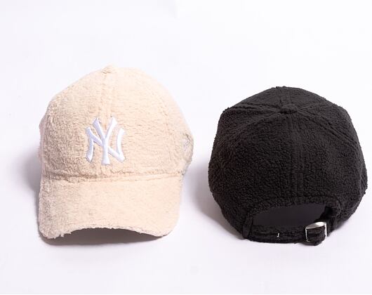 Kšiltovka New Era 9FORTY MLB Teddy New York Yankees Stone / White