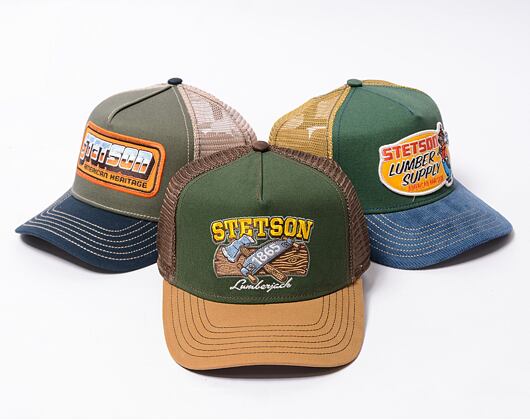 Dětská kšiltovka Stetson Trucker Cap Lumberjack 7761131-75-54