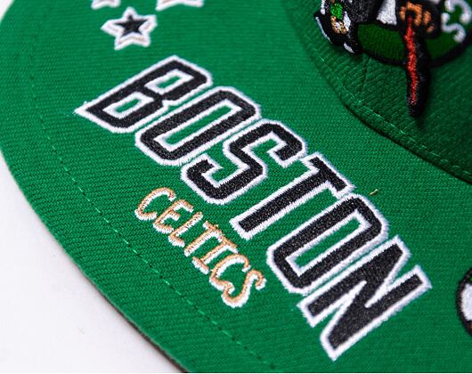 Kšiltovka Mitchell & Ness All Out Snapback NBA BOSTON CELTICS Green