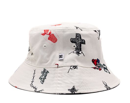 Oboustranný Klobouk DC Deep End Bucket Hat Black / White / Multi