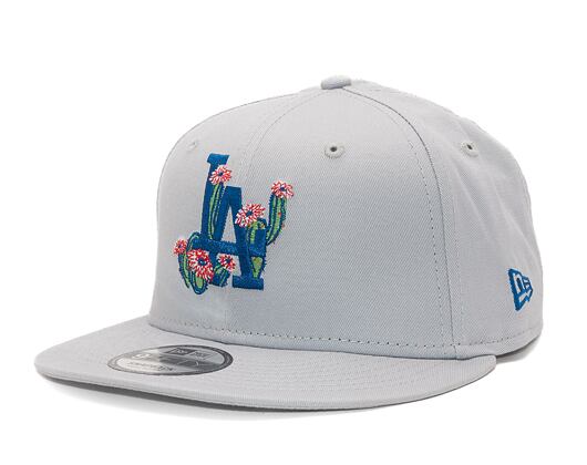 Kšiltovka New Era 9FIFTY MLB Flower Icon Los Angeles Dodgers Grey