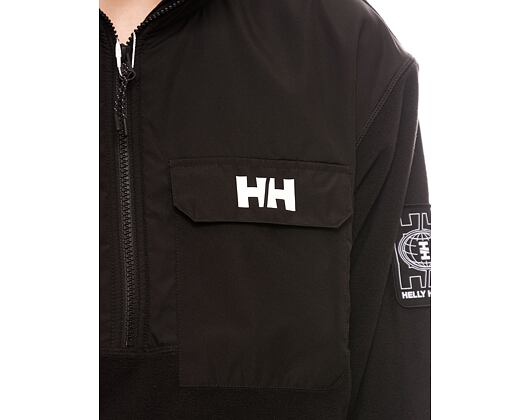 Bunda Helly Hansen Play 1/2 Zip Fleece 990 Black