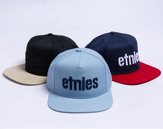 Kšiltovka Etnies Corp Snapback Light Blue