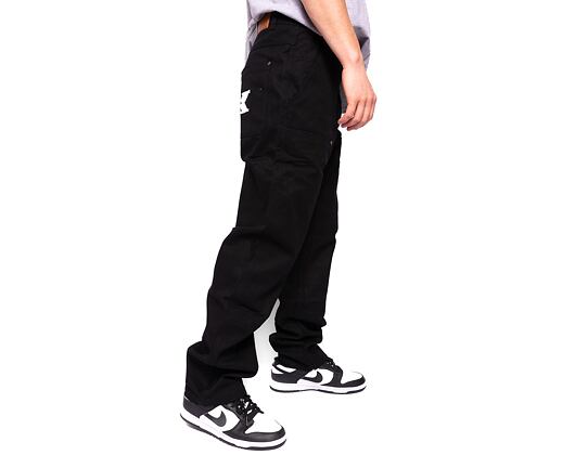 Kalhoty Karl Kani Woven Signature Carpenter Pants black