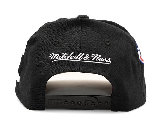 Kšiltovka Mitchell & Ness Home Town Classic Red Philadelphia 76Ers Black