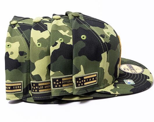 Kšiltovka New Era 59FIFTY MLB "2022 Armed Forces" Los Angeles Dodgers - Camo