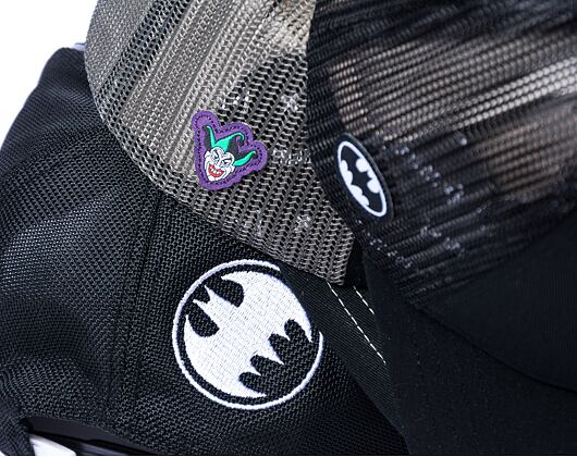 Dětská Kšiltovka Capslab DC Comics Trucker - Batman Trucker Black & White - Black / White