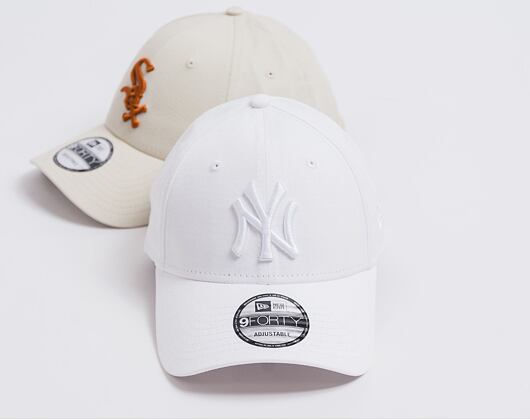 Kšiltovka New Era - 9FORTY League Essential - NY Yankees - White