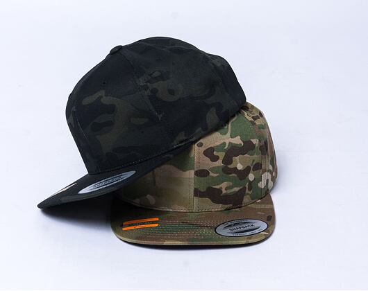 Kšiltovka Yupoong Classic Snapback Multicam® Black Multicam