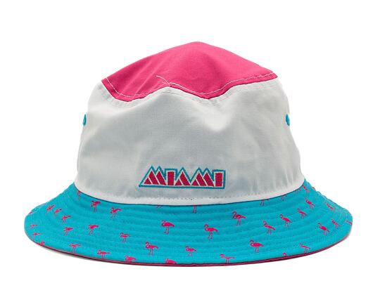 Klobouk NEW ERA Orb Miami bucket Red Bull F1 White/Pink