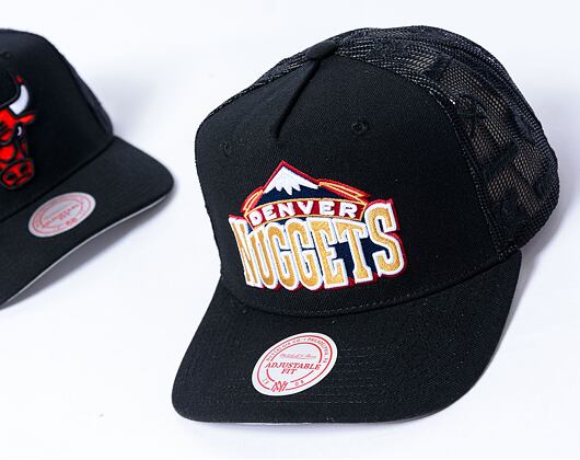 Kšiltovka NBA Monogram Trucker Hwc Denver Nuggets Black