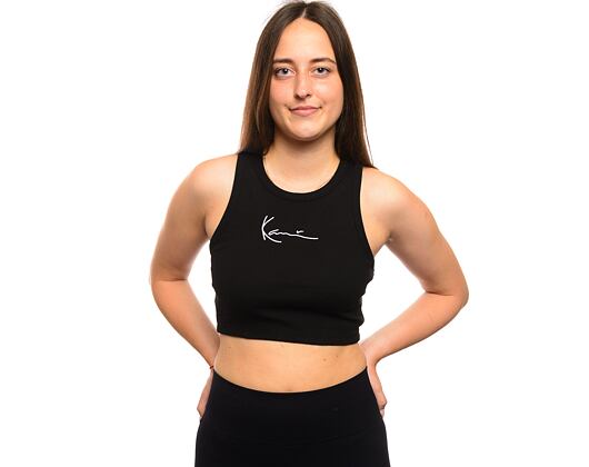 Dámské Tílko Karl Kani Small Signature Essential Racer Rib Top black