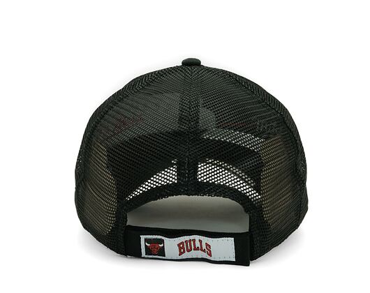 Kšiltovka New Era - 9FORTY Home Field Trucker - Chicago Bulls - Black