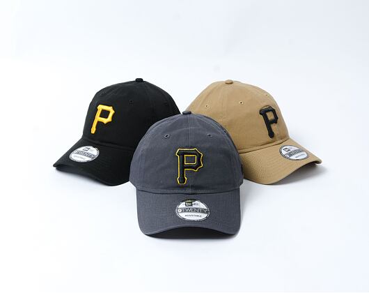 Kšiltovka New Era - 9TWENTY Classic Dad Cap - Pittsburgh Pirates - Grey Heather