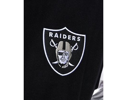 Bunda New Era - Patch Varsity - Las Vegas Raiders - Black / White