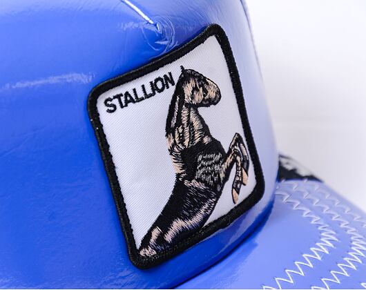 Kšiltovka Goorin Trucker - Horsepower - Blue