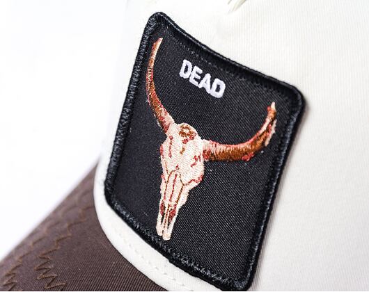 Kšiltovka Goorin Trucker - The Dead Skull - Brown