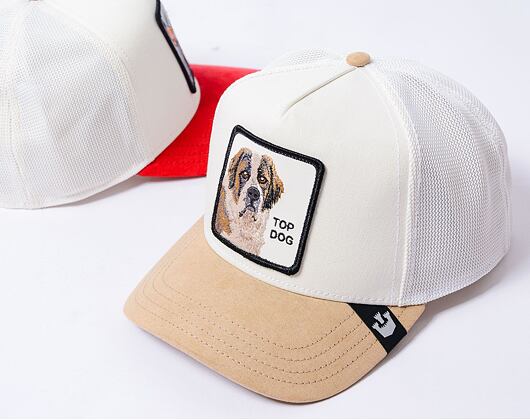 Kšiltovka Goorin Trucker - The Suede St. Bernard - Tan