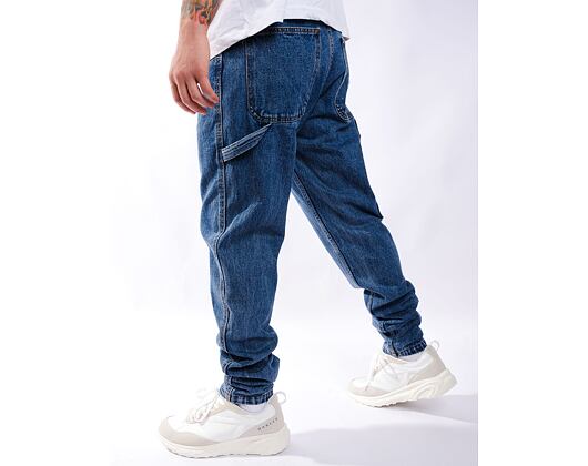 Džíny Karl Kani Retro Tapered Workwear Denim vintage indigo