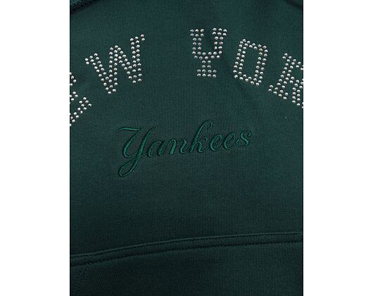 Dámská Mikina New Era - Diamante Hoody - NY Yankees - Dark Green