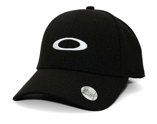 Oakley Golf Ellipse Hat Jet Black Strapback Cap