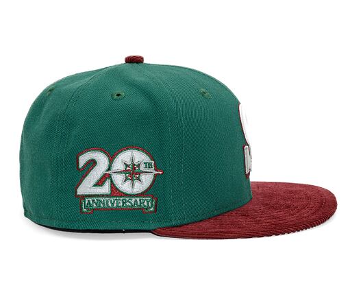 Kšiltovka New Era - 59FIFTY MLB Contrast Cord - Seattle Mariners - Green