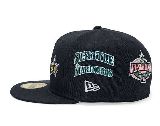 Kšiltovka New Era - 59FIFTY MLB Coops Patch - Seattle Mariners - Navy