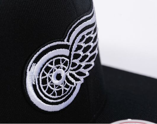 Kšiltovka Mitchell & Ness - Evergreen Black White Snapback Vntg - Detroit Red Wings - Black