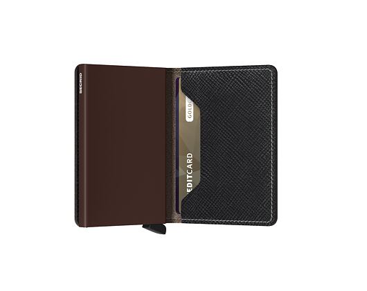 Secrid Slimwallet Saffiano Brown