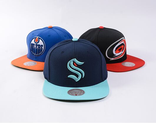 Kšiltovka Mitchell & Ness - Team 2 Tone 2.0 Snapback - Seattle Kraken - Navy/Light Blue