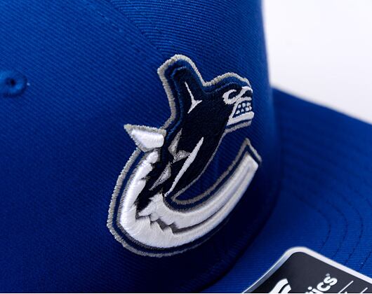 Kšiltovka Fanatics - Vancouver Canucks - A/CAP Str Mid Crn Adj Sqv Sbk - Blue Cobalt