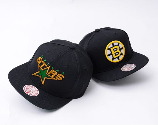 Kšiltovka Mitchell & Ness - Top Spot Snapback Vntg - Dallas Stars - Black