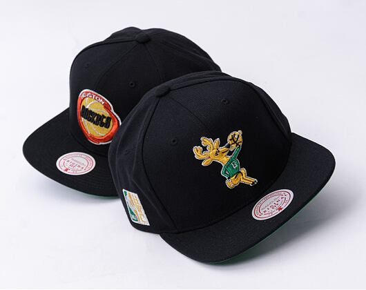 Kšiltovka Mitchell & Ness - Shine On Snapback Hwc - Milwaukee Bucks - Black