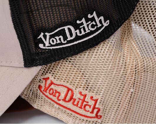 Kšiltovka Von Dutch - Trucker Kalmar - Cot Twill - Grey/ Black