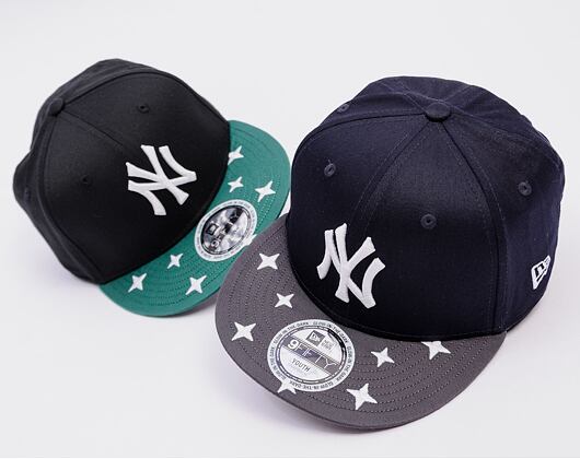 Dětská Kšiltovka New Era - 9FIFTY Kids MLB Glow In The Dark - NY Yankees - Navy