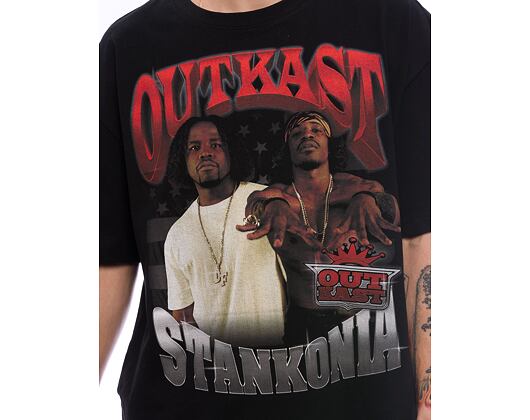 Urban Classics Mister Tee Outkast - Stankonia Oversized Black MT1836 T-Shirt