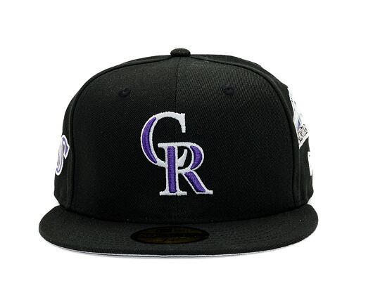 Kšiltovka New Era - MLB Image Drop - All Over Print 59FIFTY - Colorado Rockies - Black