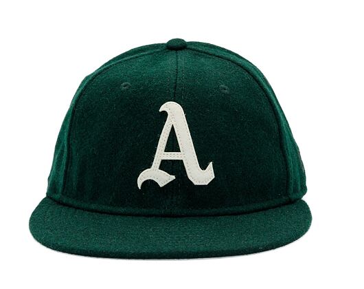 Kšiltovka New Era - MLB Heritage 9FIFTY Retro Crown - Oakland Athletics - Kelly Green / White