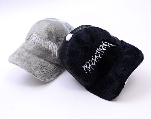 Kšiltovka Reflection Luxury Fuzzy Trucker - Black Midnight Contrast