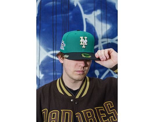 Kšiltovka New Era - MLB Visor Clip 59FIFTY - Ny Mets - Emerald Green / Black