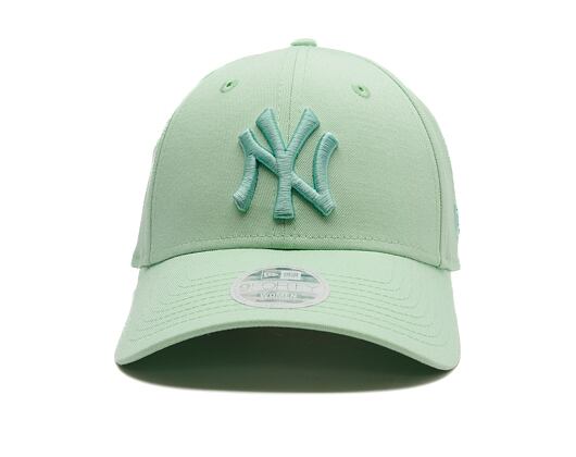 Dámská Kšiltovka New Era - MLB Essential 9FORTY - NY Yankees - Mint Green