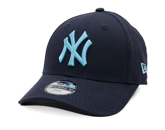 Dětská Kšiltovka New Era - MLB Essential 9FORTY - NY Yankees - Navy / Bright Blue