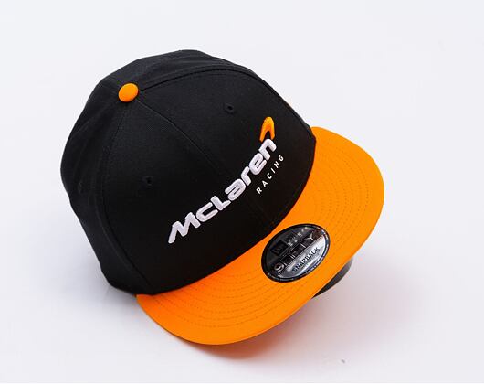 Kšiltovka New Era - F1 Essential 9FIFTY - Mclaren Racing - Anthracite / Tenn Orange