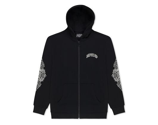 Mikina na zip Rip N Dip - Mother Nerm Zip Up Hoodie - Black