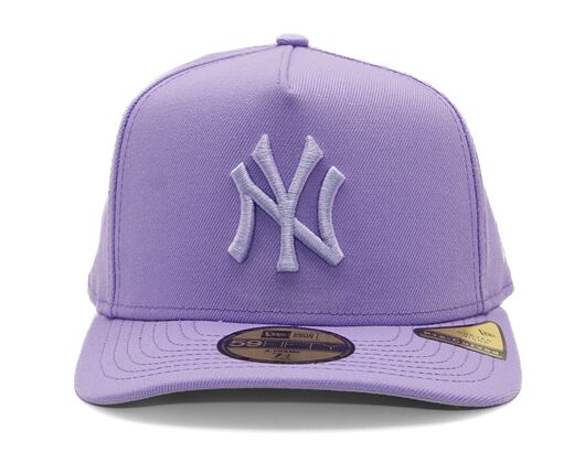 Kšiltovka New Era - MLB Color Pack 59FIFTY A-Frame - NY Yankees - Purple