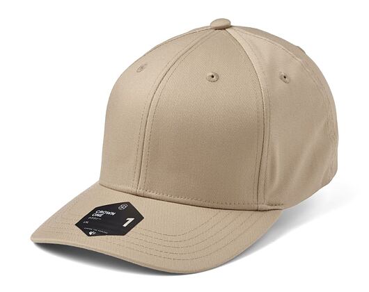 State of WOW Crown 1 Ex Band Khaki Stretchfit Cap