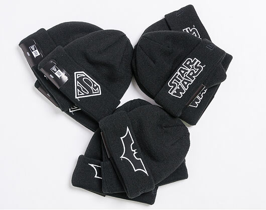 New Era Superman GITD Toddler Black Kids Beanie