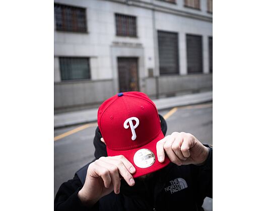 New Era 59FIFTY MLB Authentic Performance Philadelphia Phillies Fitted Team Color Cap