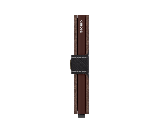 Secrid Miniwallet Saffiano Brown