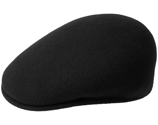 Kangol 504 Kangol Cap 0258BC-BK001 Black Flat Cap